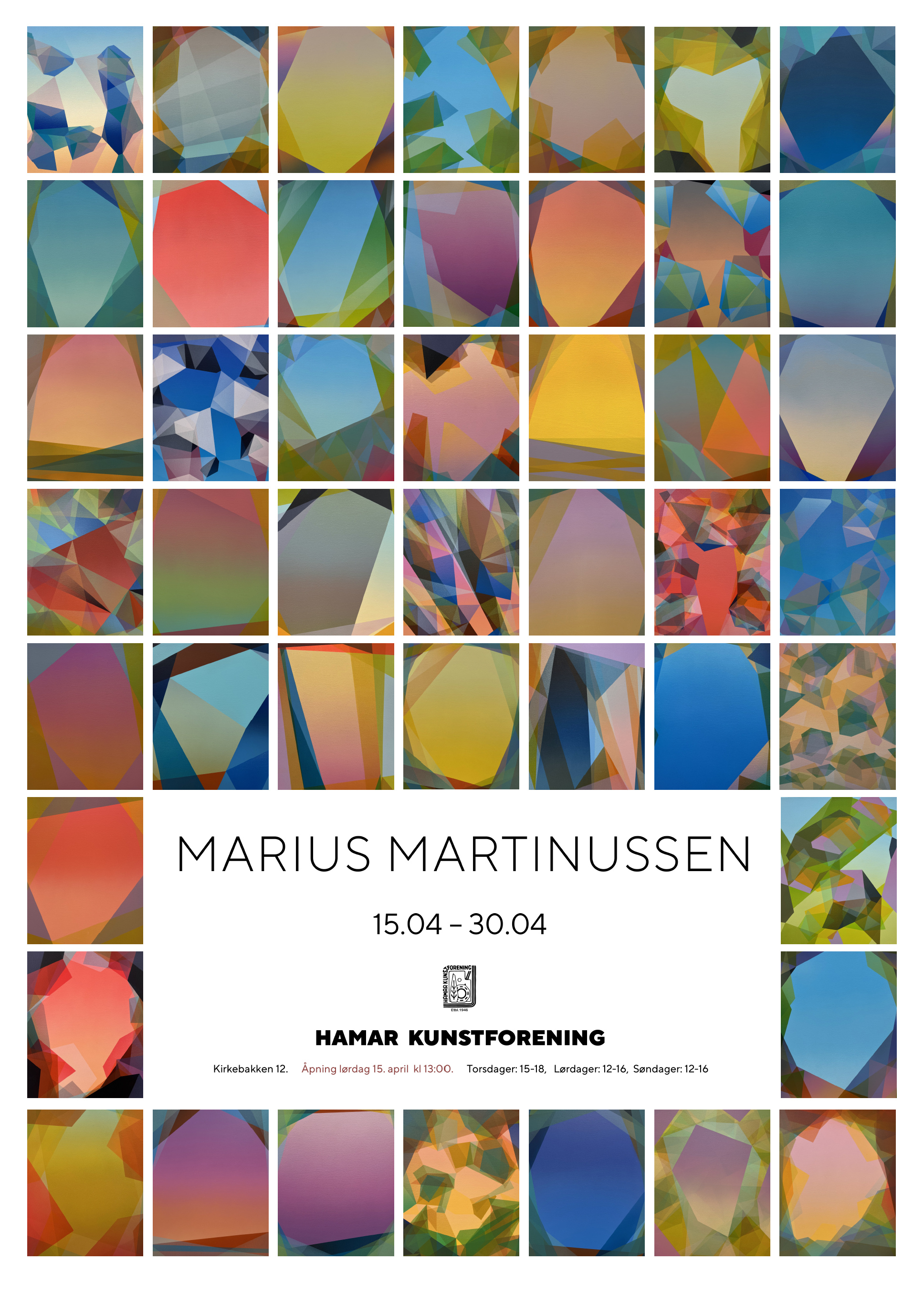 Marius Martinussen, Hamar kunstforening, utstilling